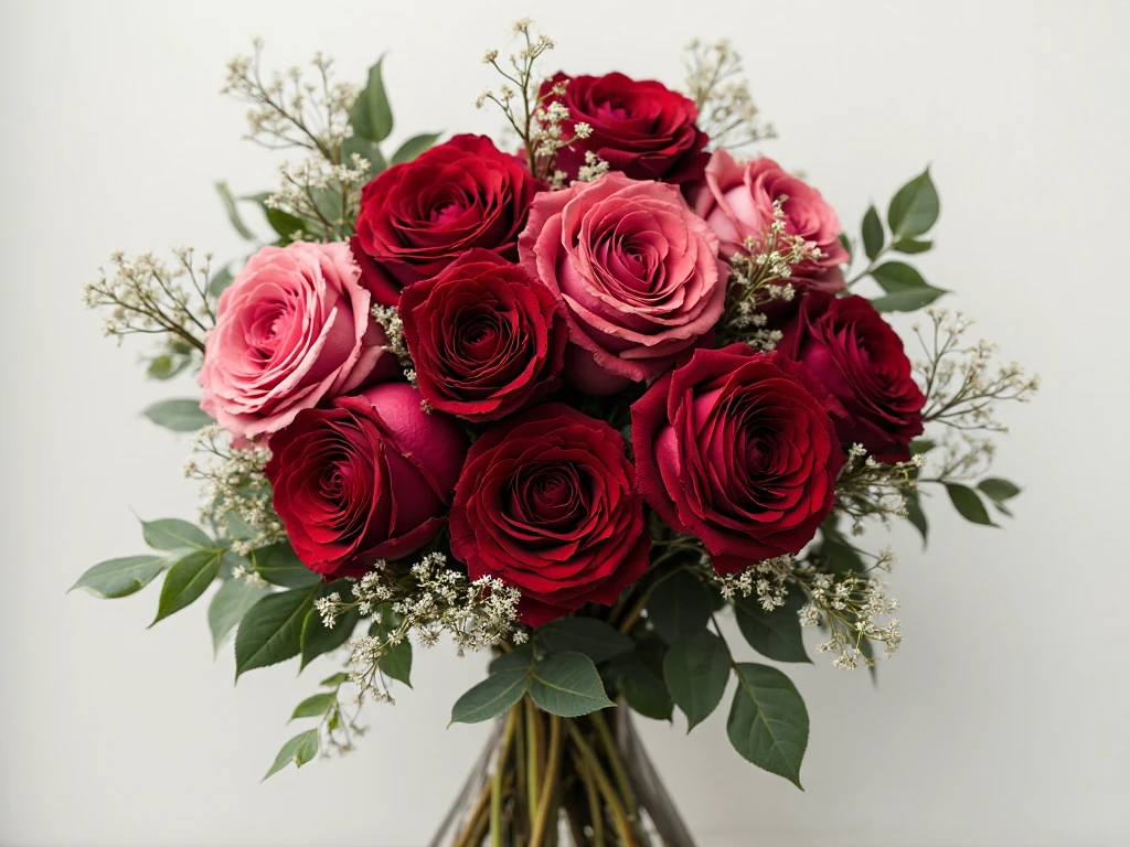 Classic elegant rose bouquet arrangement